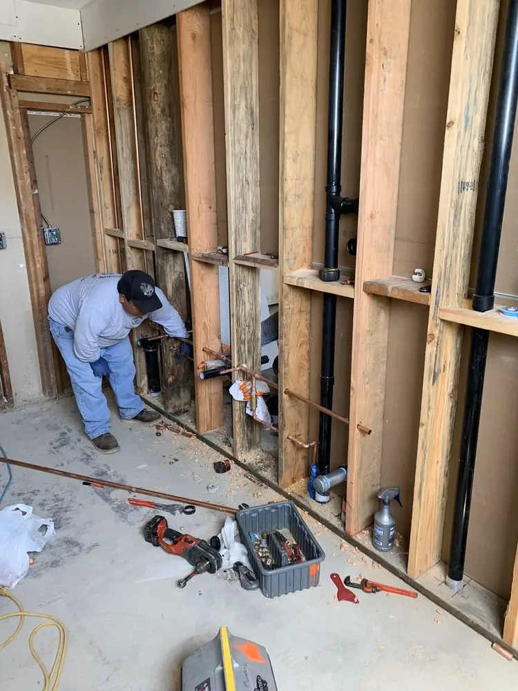 Commercial rough-in plumbing for Commercial Plumbing in Lakewood Village